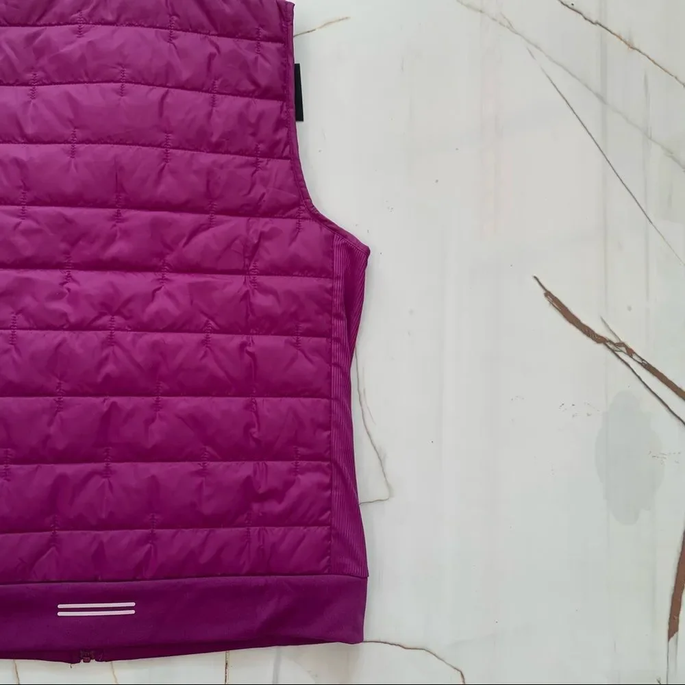 Nike Running Vest Women's XS Therma-Fit Synthetic Fill Purple DD6084-503 NEW - Picture 8 of 10